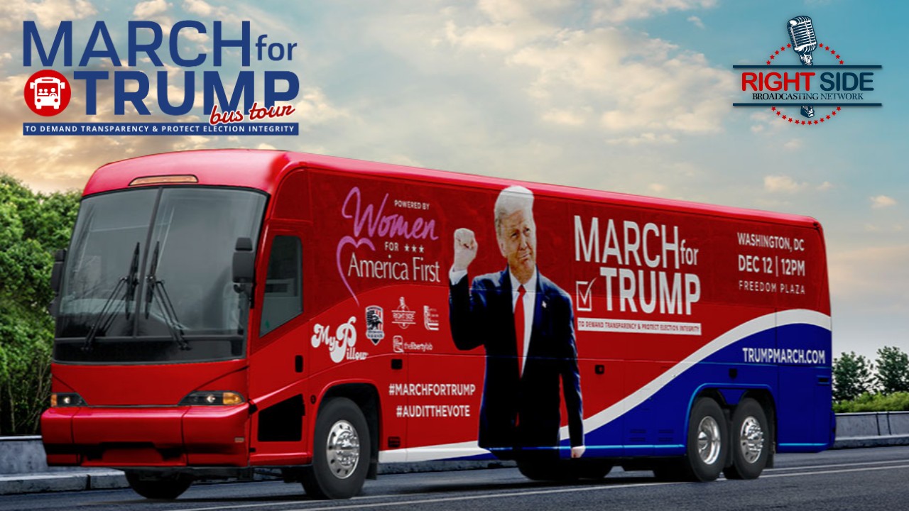 LIVE: March For Trump Bus Tour Rally in Houston, TX 12/31/20