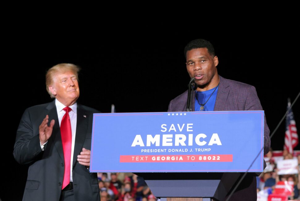 Trump, Allies Make Final Push For Herschel Walker Ahead Of Senate ...