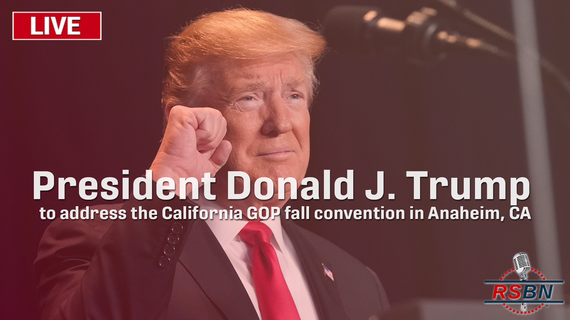 LIVE: President Donald J. Trump to address the California GOP fall ...