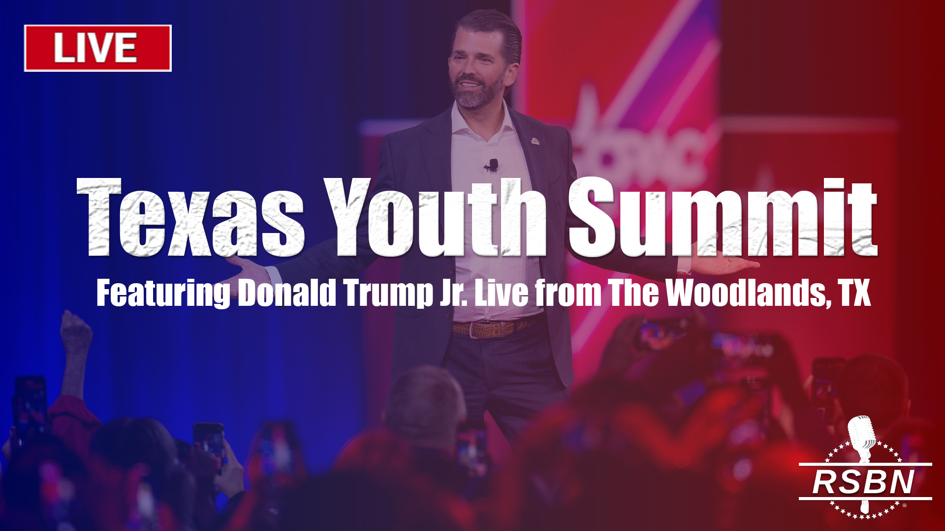 LIVE Texas Youth Summit featuring Donald Trump Jr. Live from The