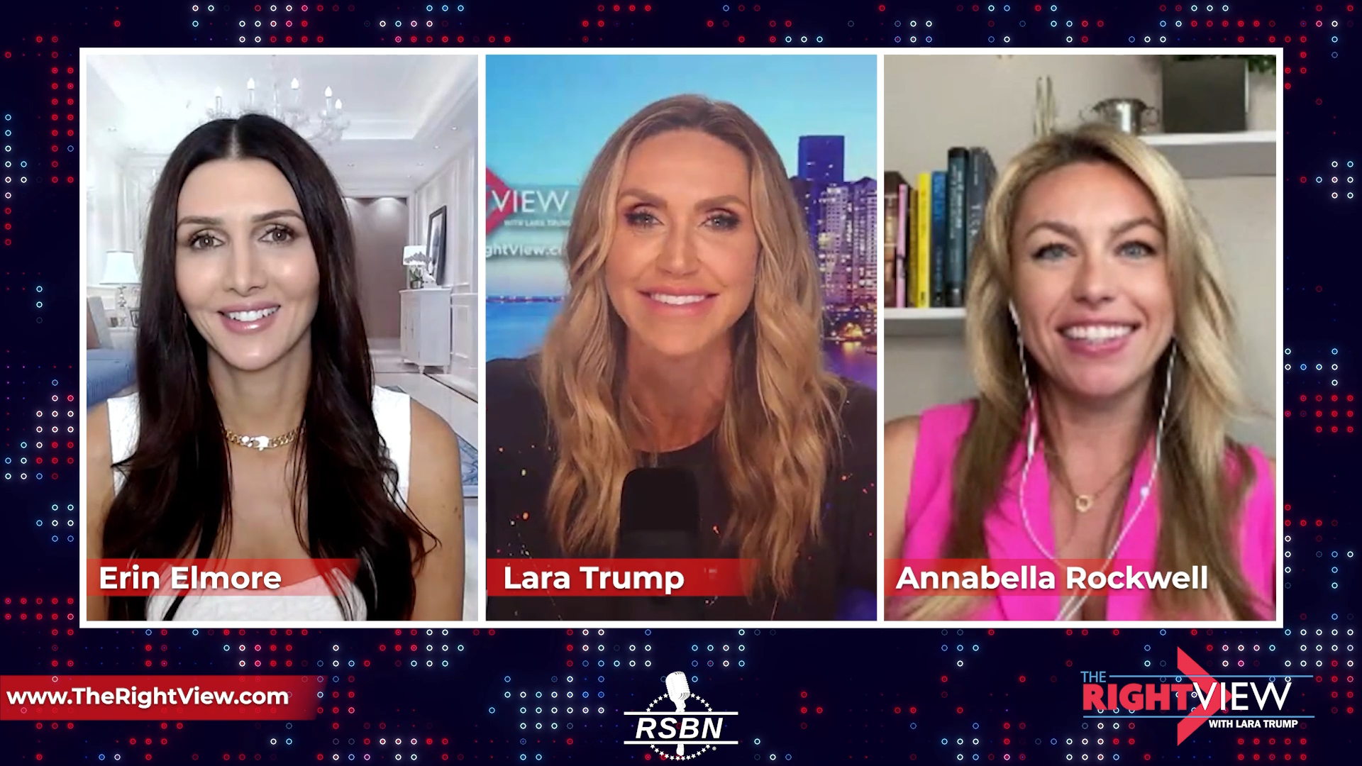 Watch: The Right View with Lara Trump, Erin Elmore, Annabella Rockwell ...