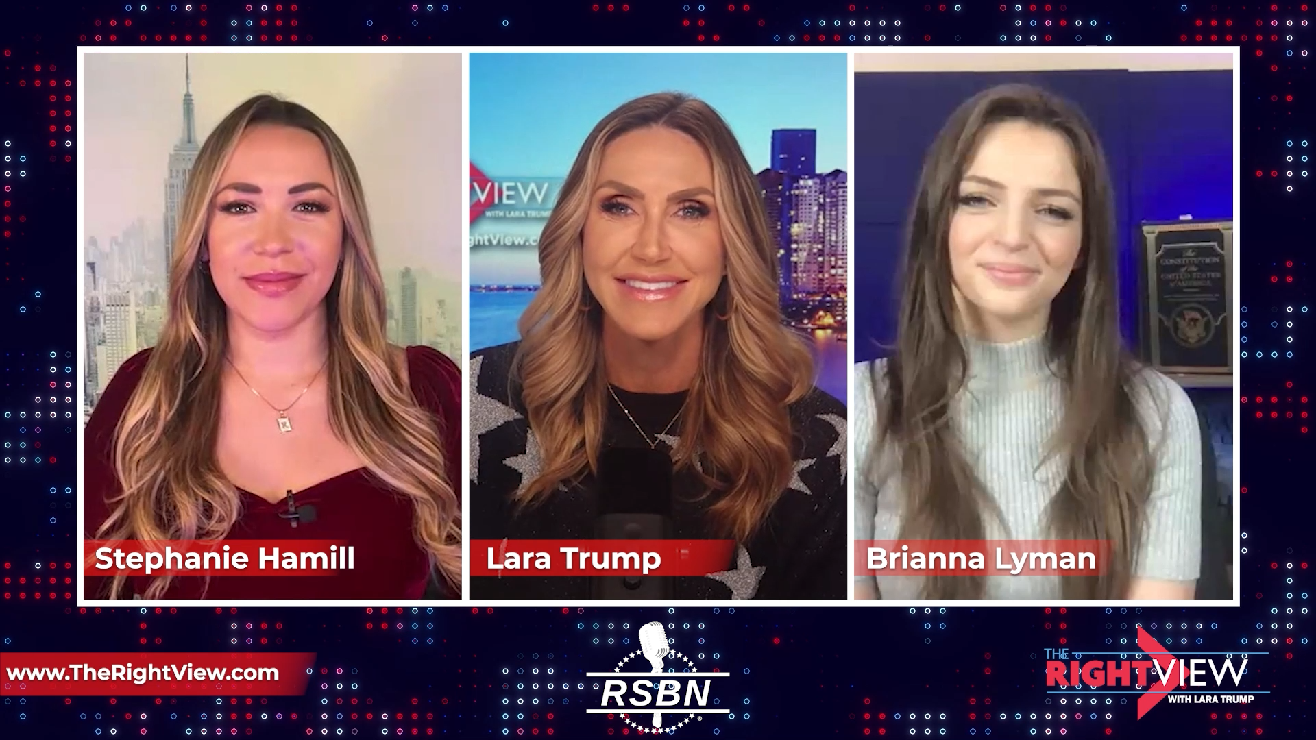 WATCH: The Right View with Lara Trump, Stephanie Hamill, Brianna Lyman ...