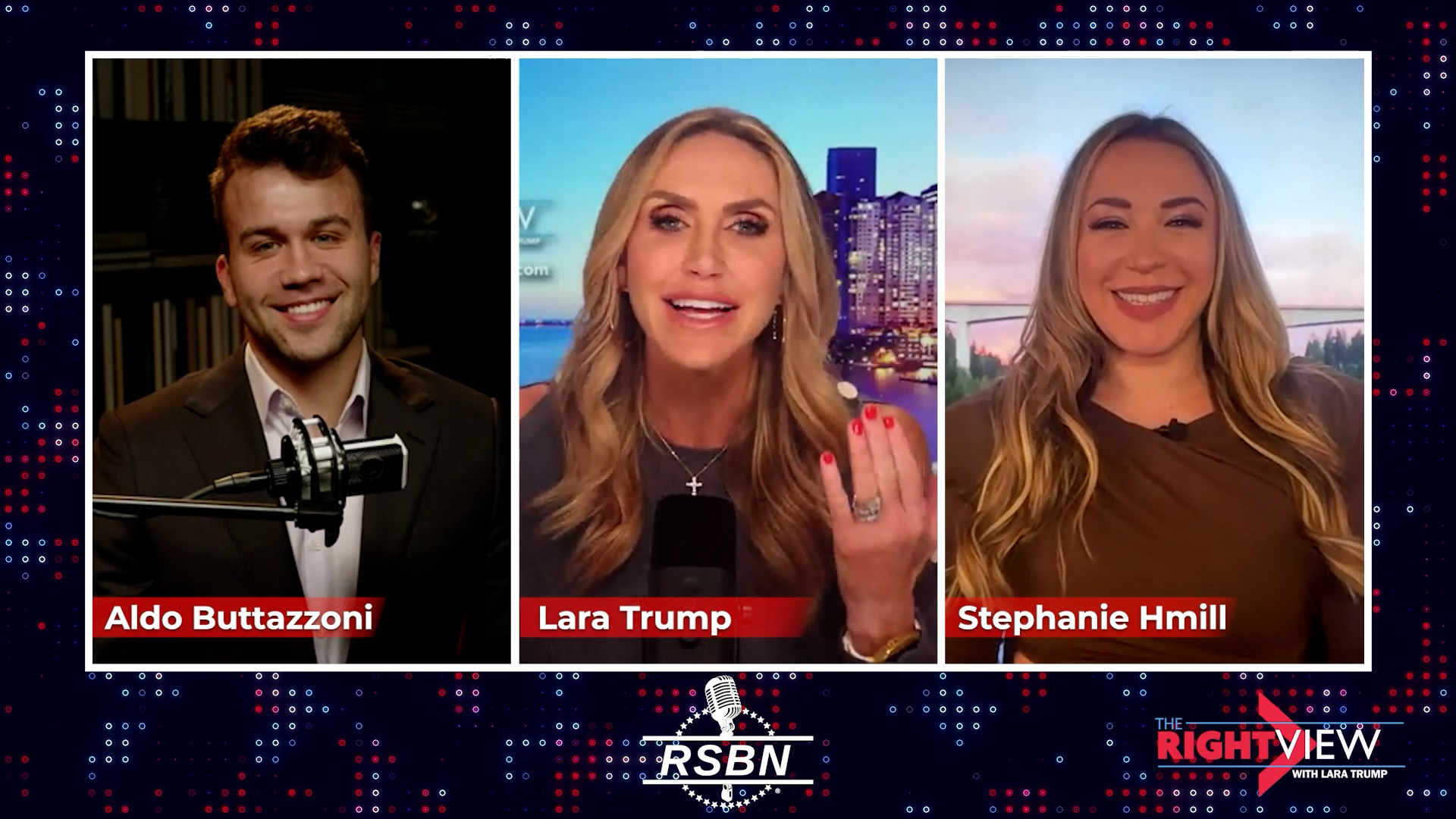 WATCH: The Right View with Lara Trump, Aldo Buttazzoni, Stephanie ...