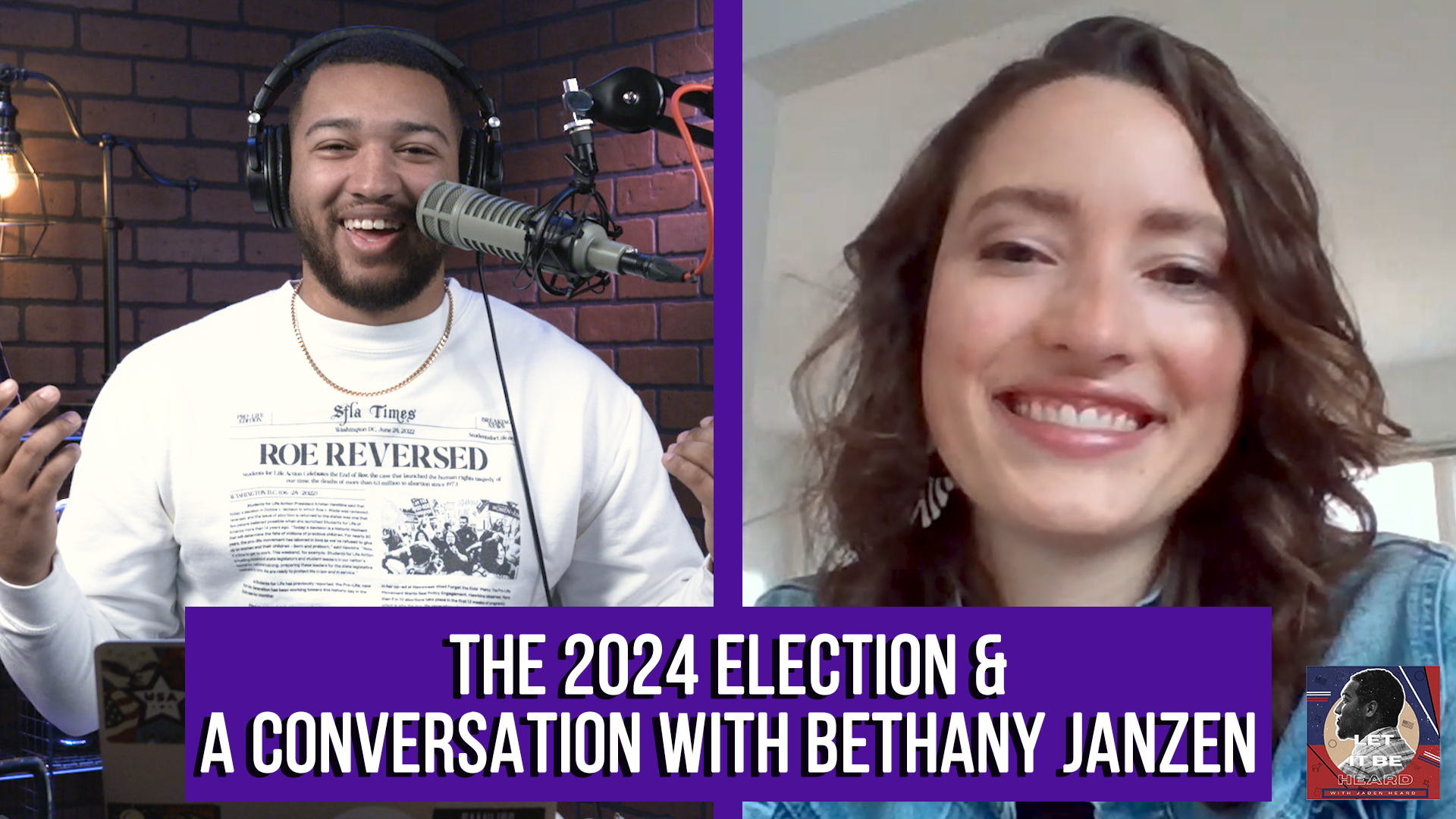 The 2024 Election & A Conversation With Bethany Janzen – Let It Be ...