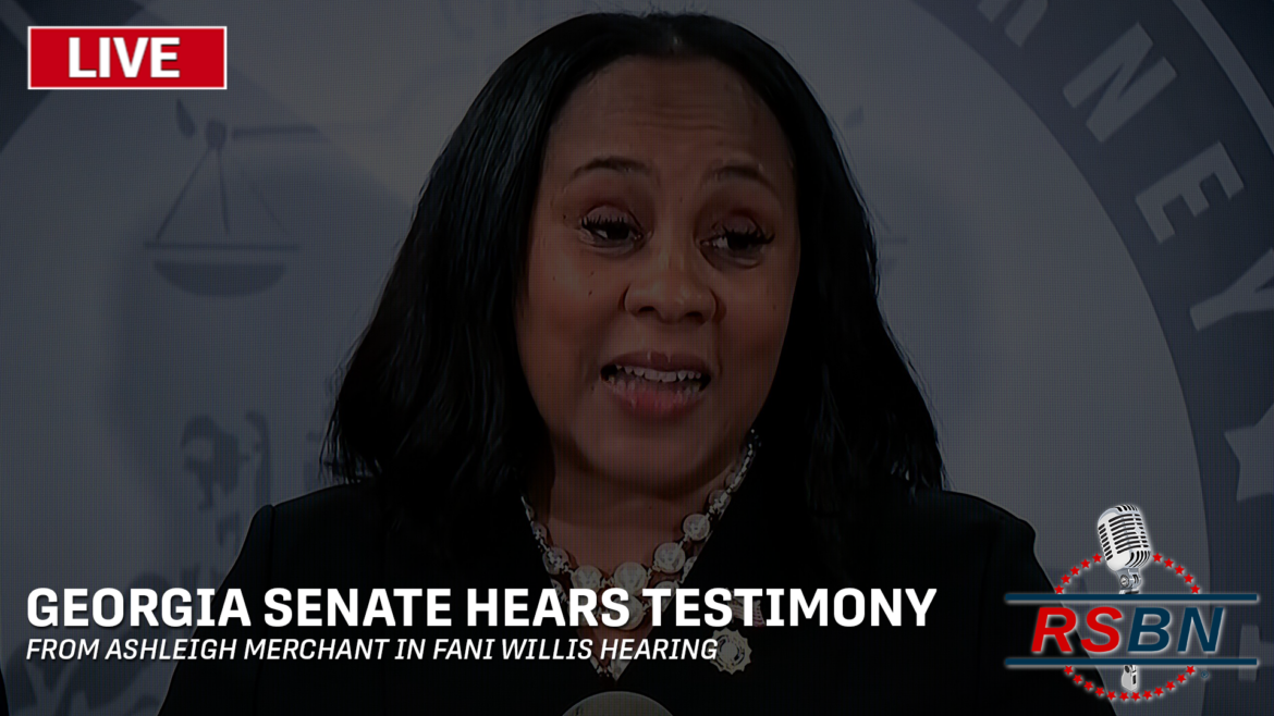 LIVE: GA Senate Hears Testimony from Ashleigh Merchant in Fani Willis ...