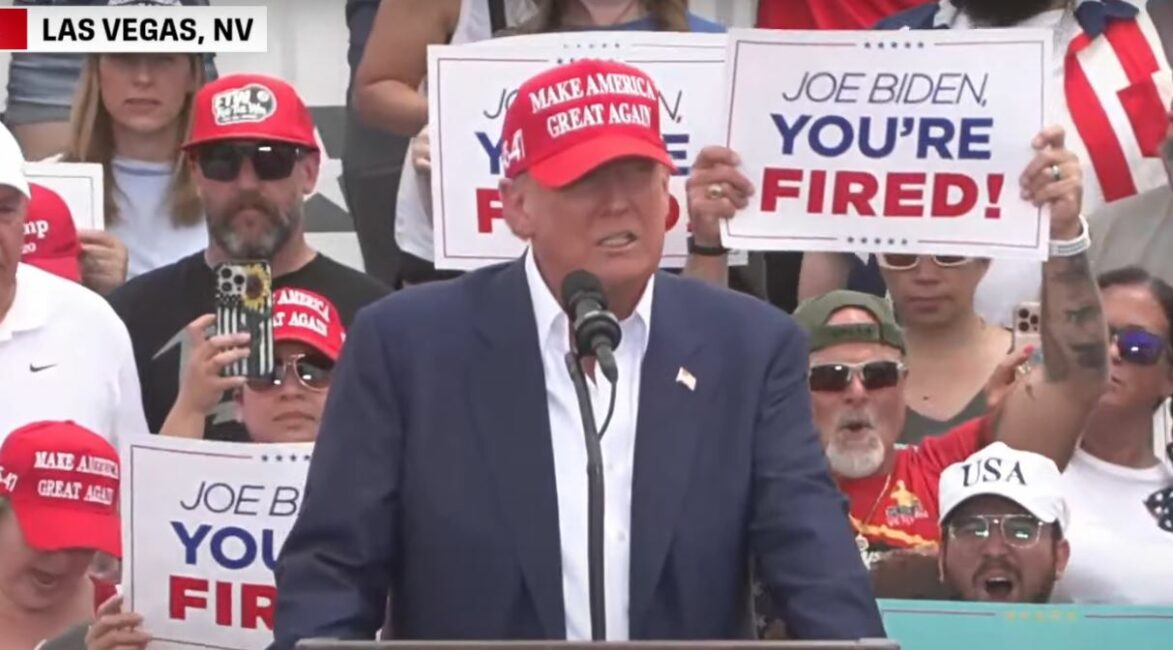 MAGA conquers Nevada heat as historic crowds rally in Vegas for Trump