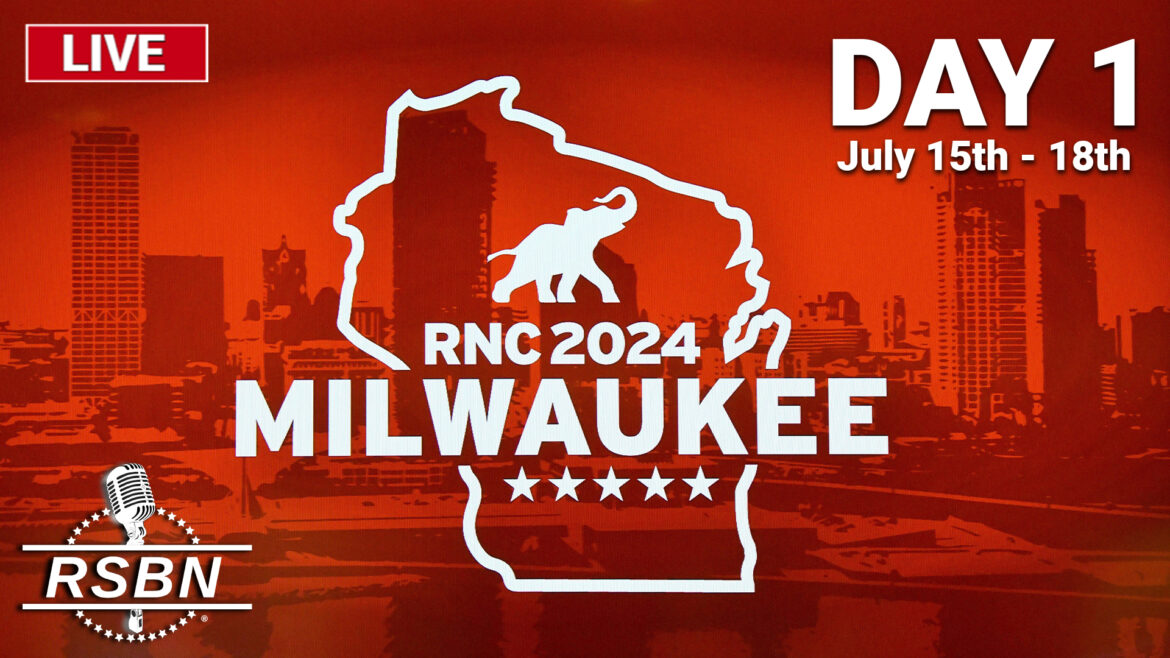 LIVE Day One 2024 Republican National Convention (RNC) in Milwaukee