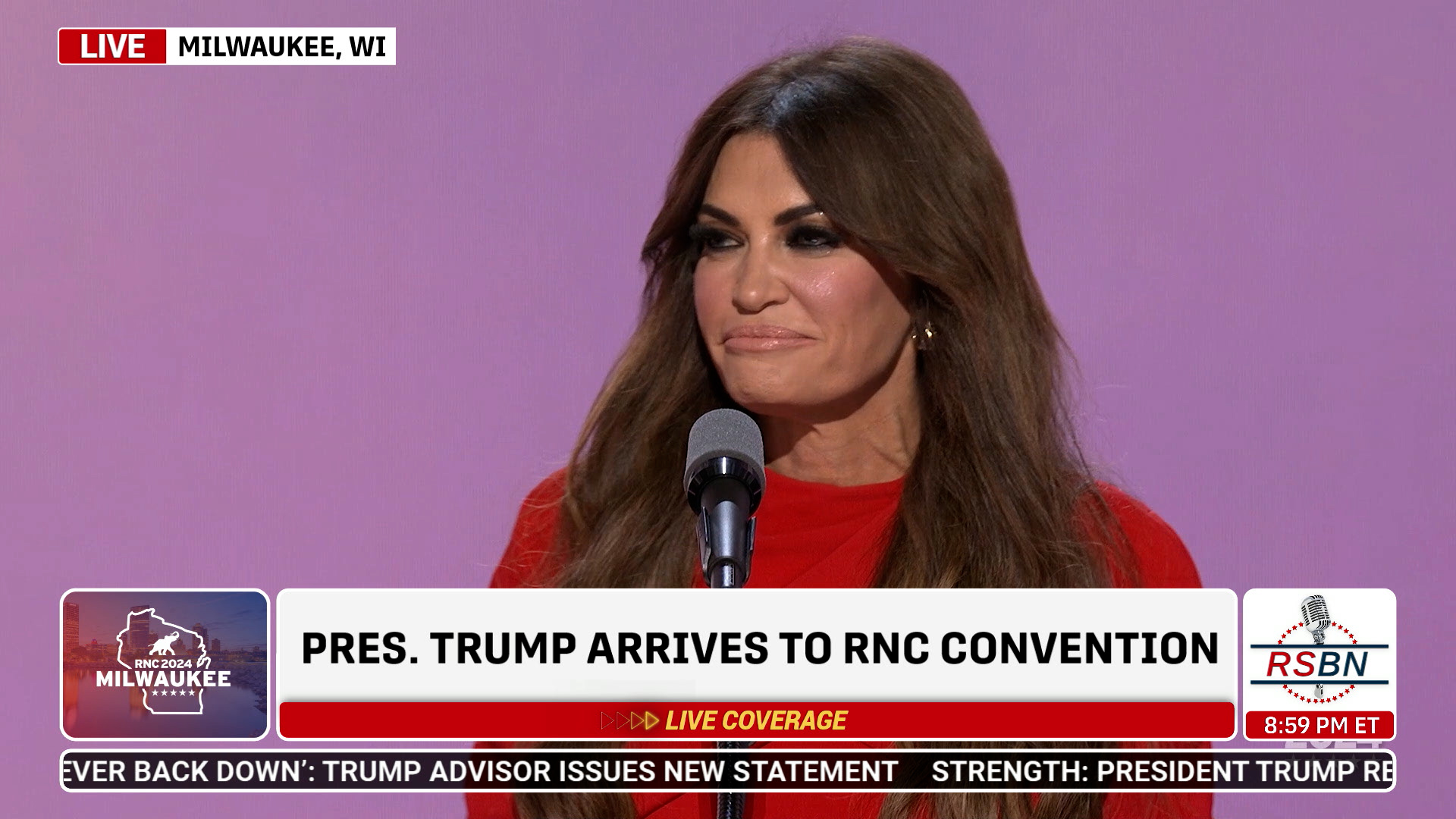 WATCH: Kimberly Guilfoyle at 2024 RNC in Milwaukee, WI – 7/17/2024