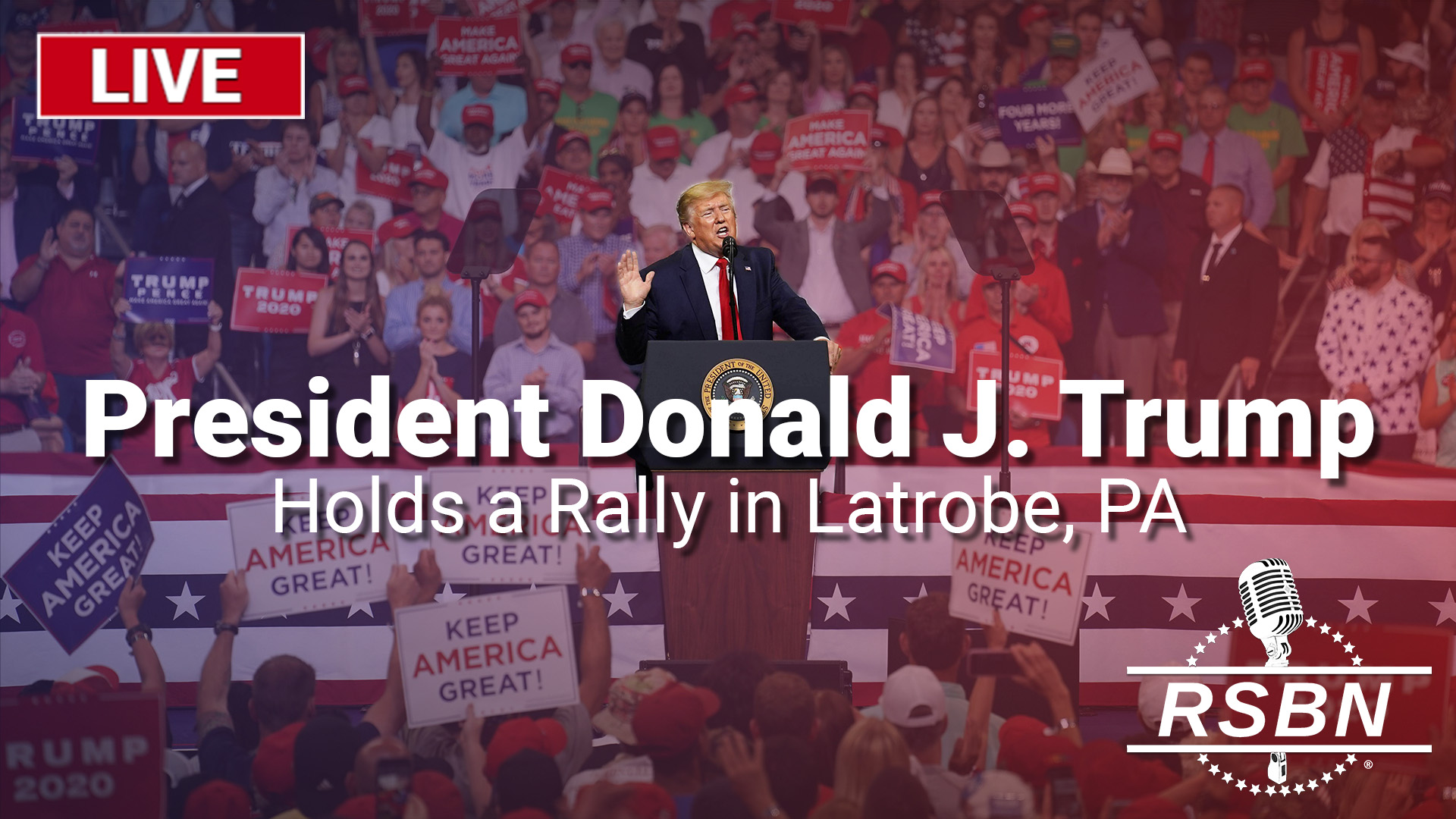 LIVE President Trump Holds a Rally in Latrobe, PA 10/19/24