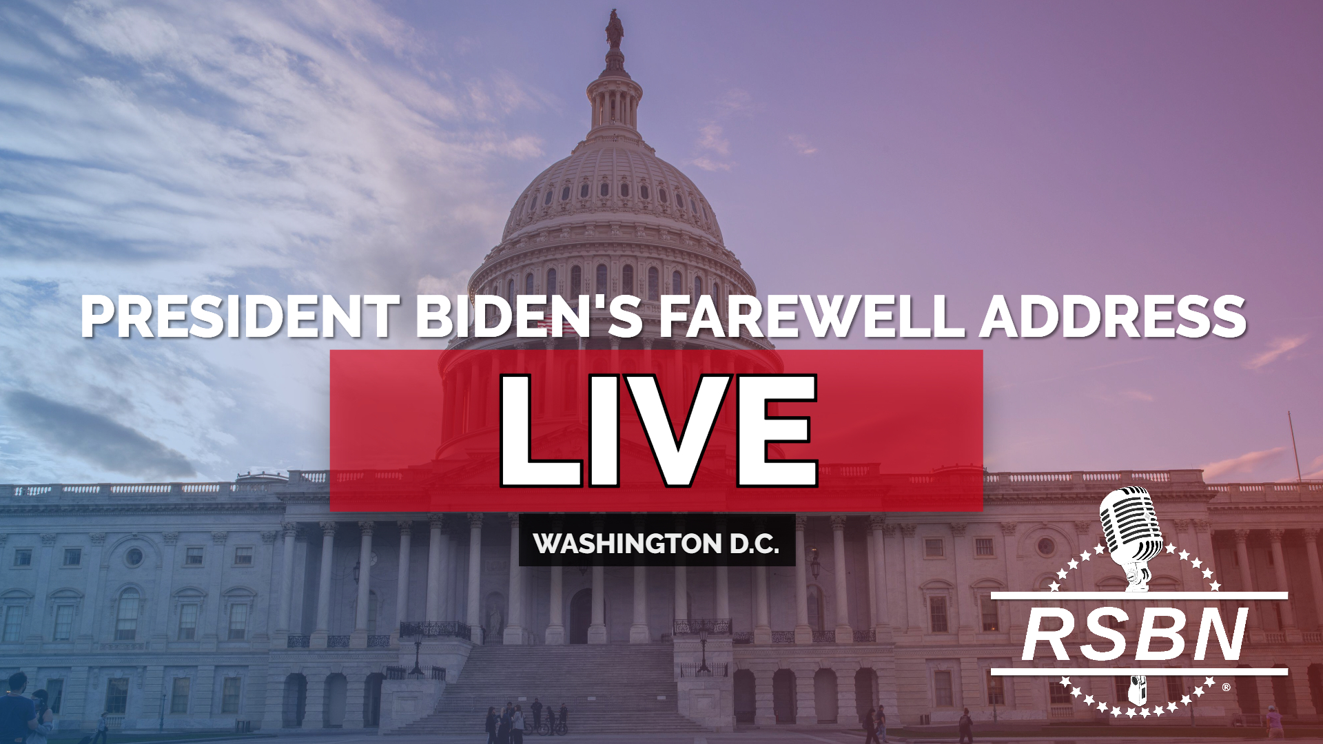 LIVE Joe Biden Delivers Farewell Address Before President Trump’s