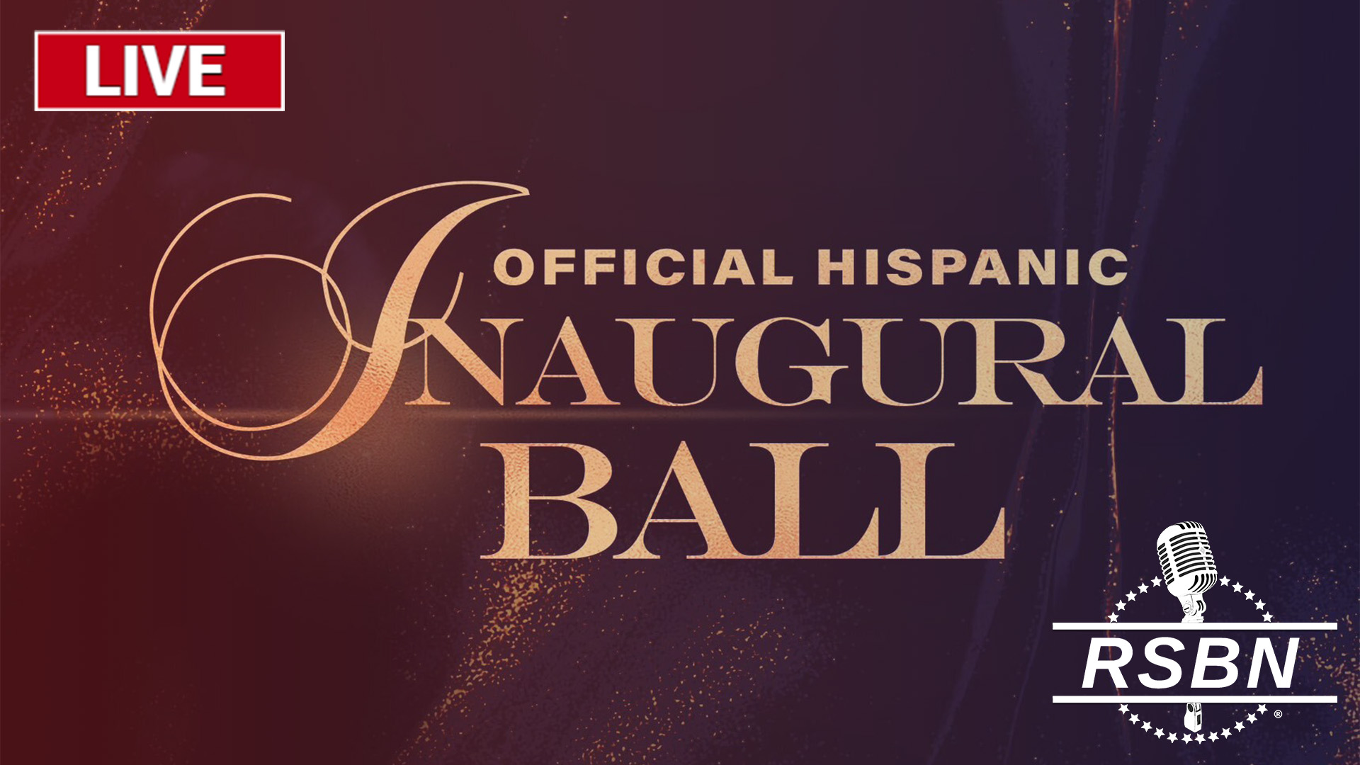 LIVE The Official Hispanic Inaugural Ball A Historic Tribute 1/18/25