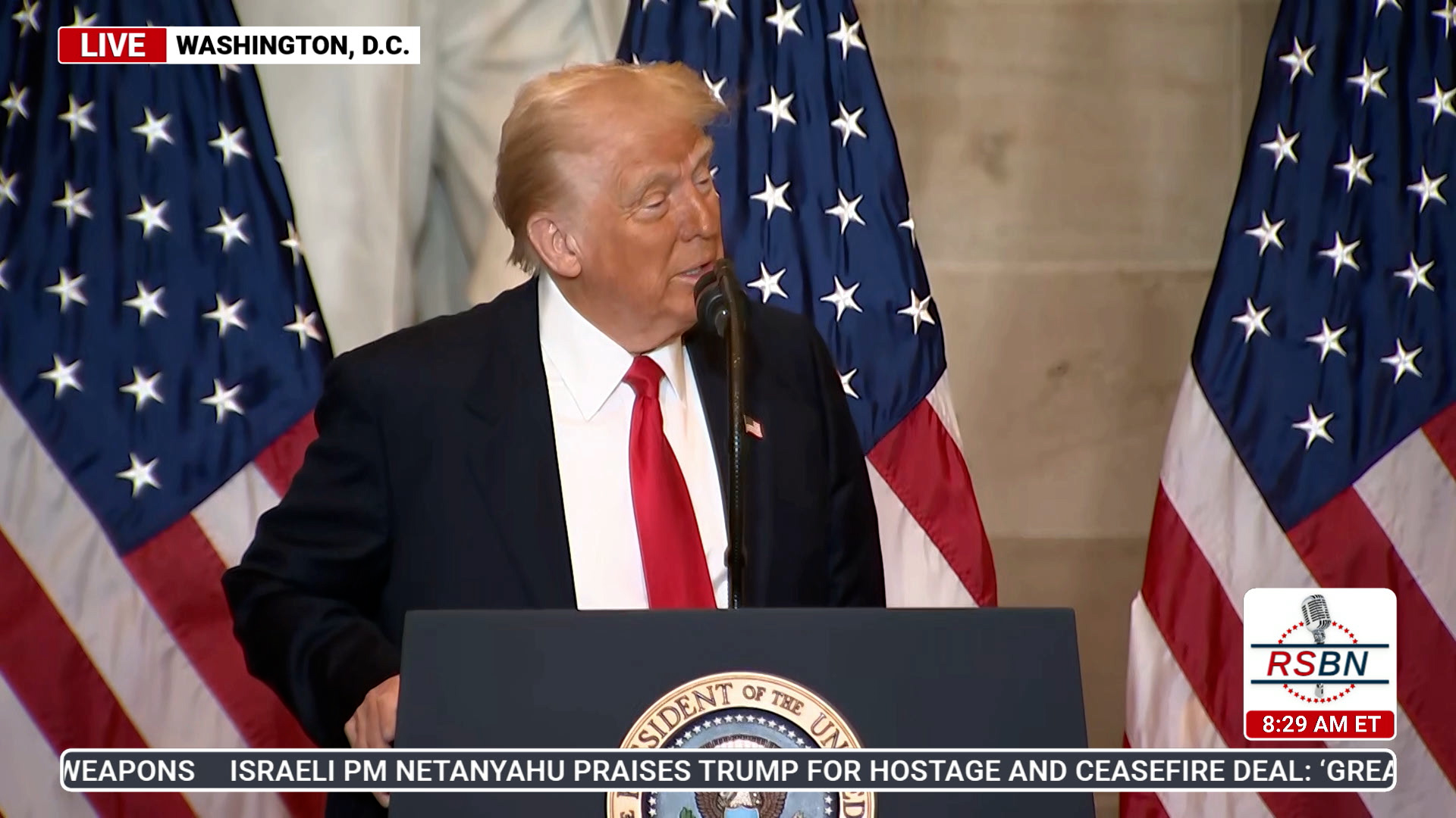 WATCH: President Trump Speaks at the National Prayer Breakfast on Capitol Hill – 2/6/25